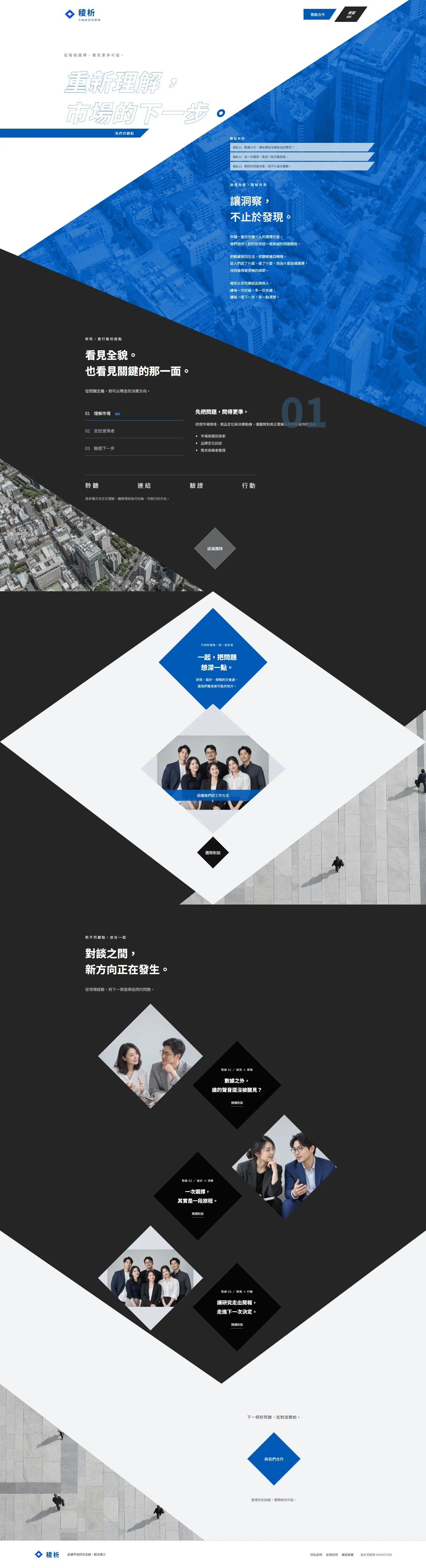 Facet Research 完整網站設計