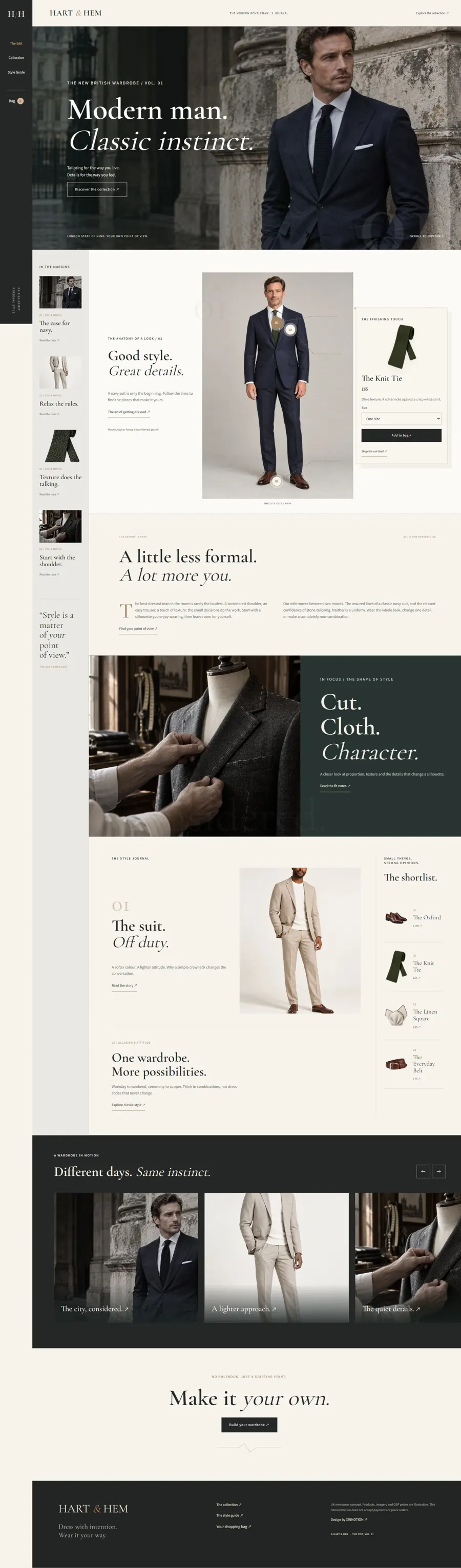 HART & HEM website overview