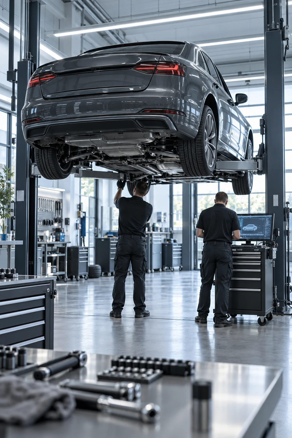 現代汽車維修與診斷空間