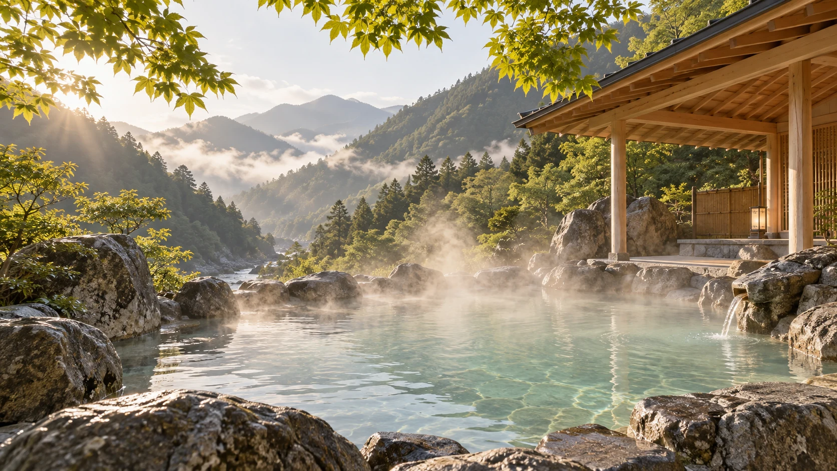 温泉旅のイメージ
