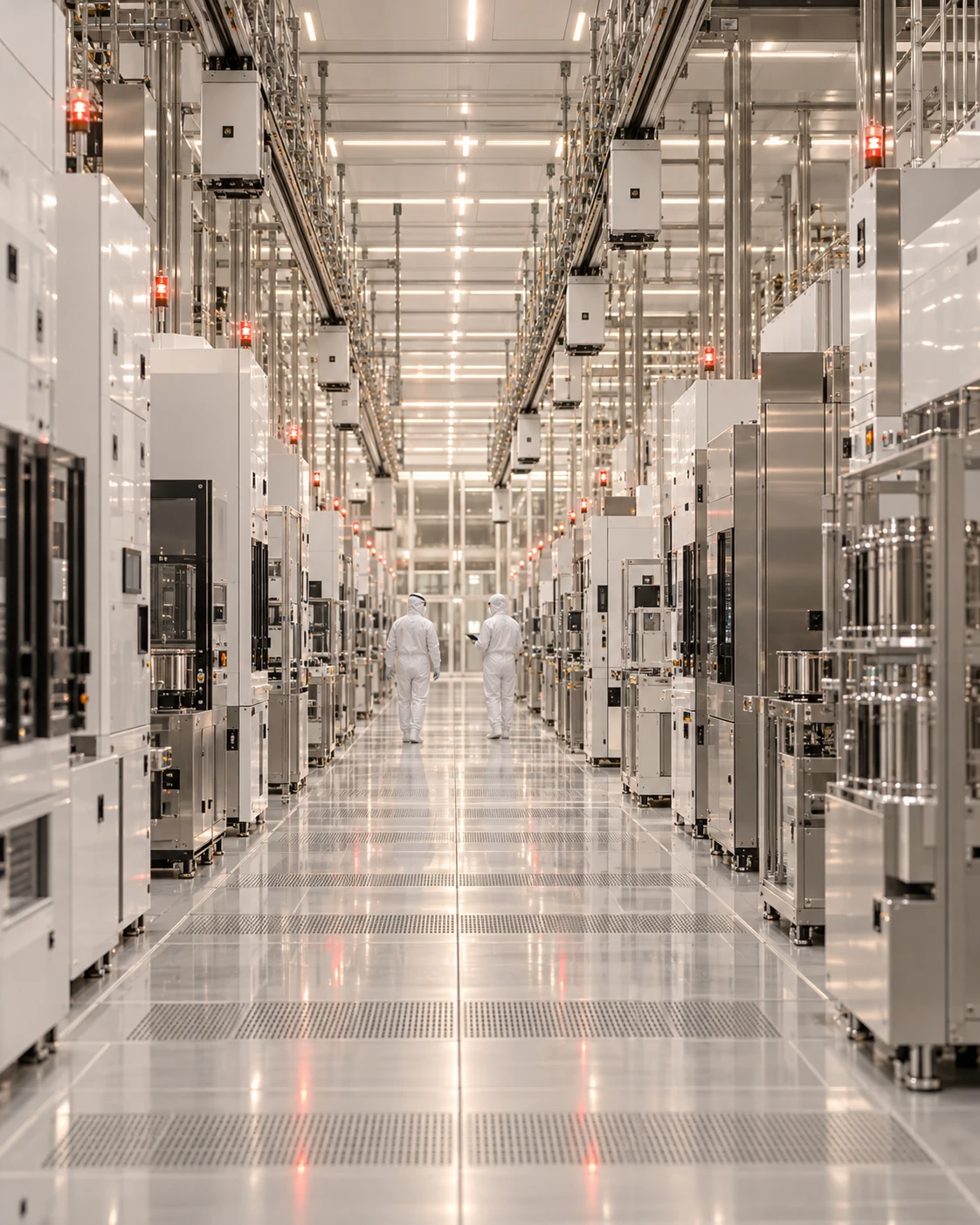 Semiconductor fabrication cleanroom