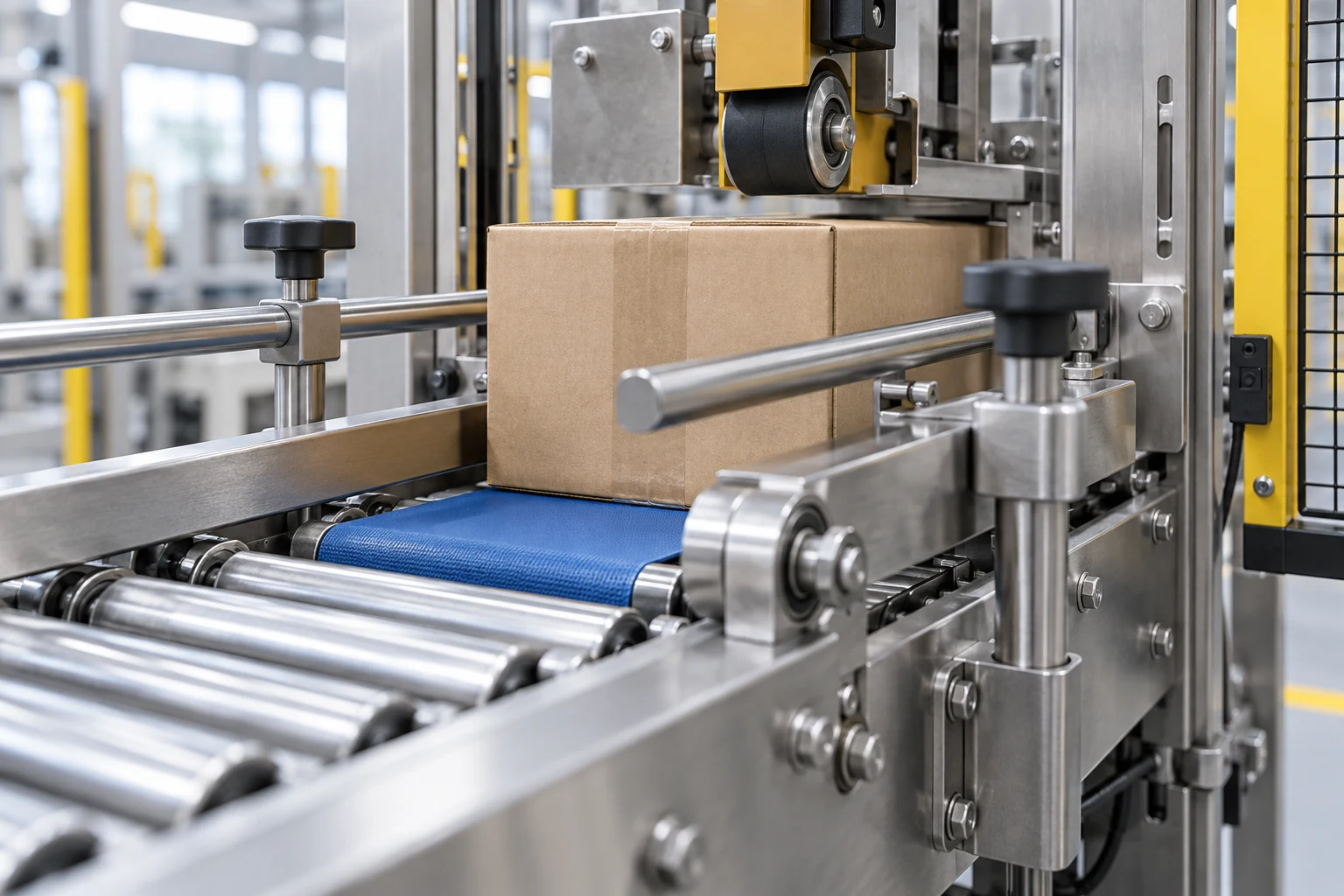 Precise carton sealing components
